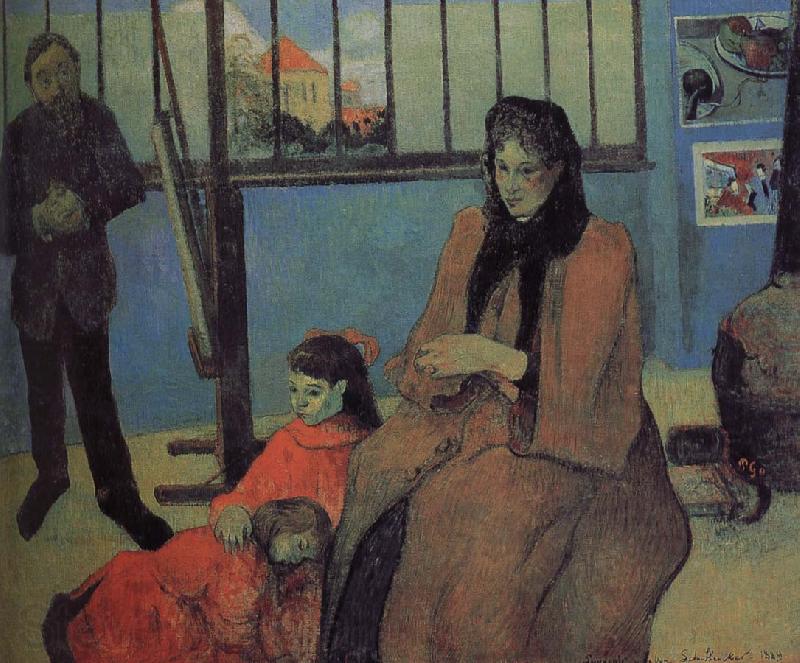 Paul Gauguin a painter Norge oil painting art